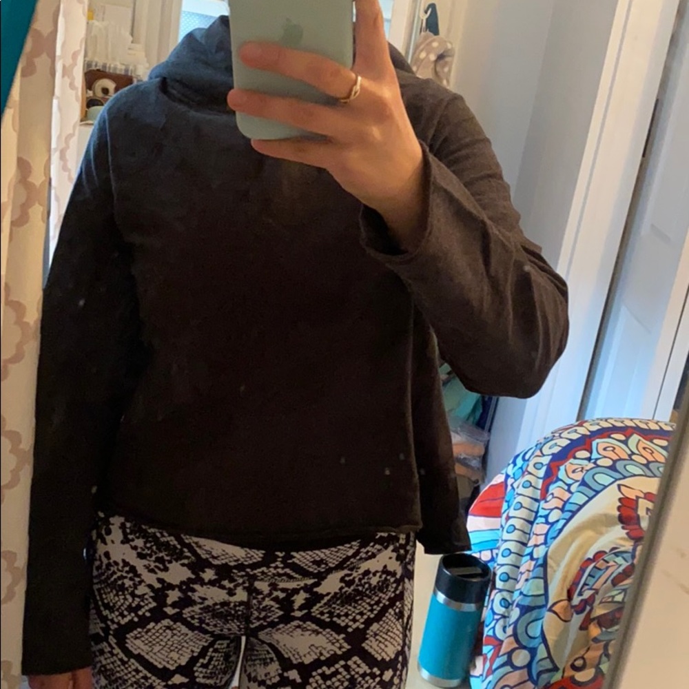Lululemon Cropped Hoodie